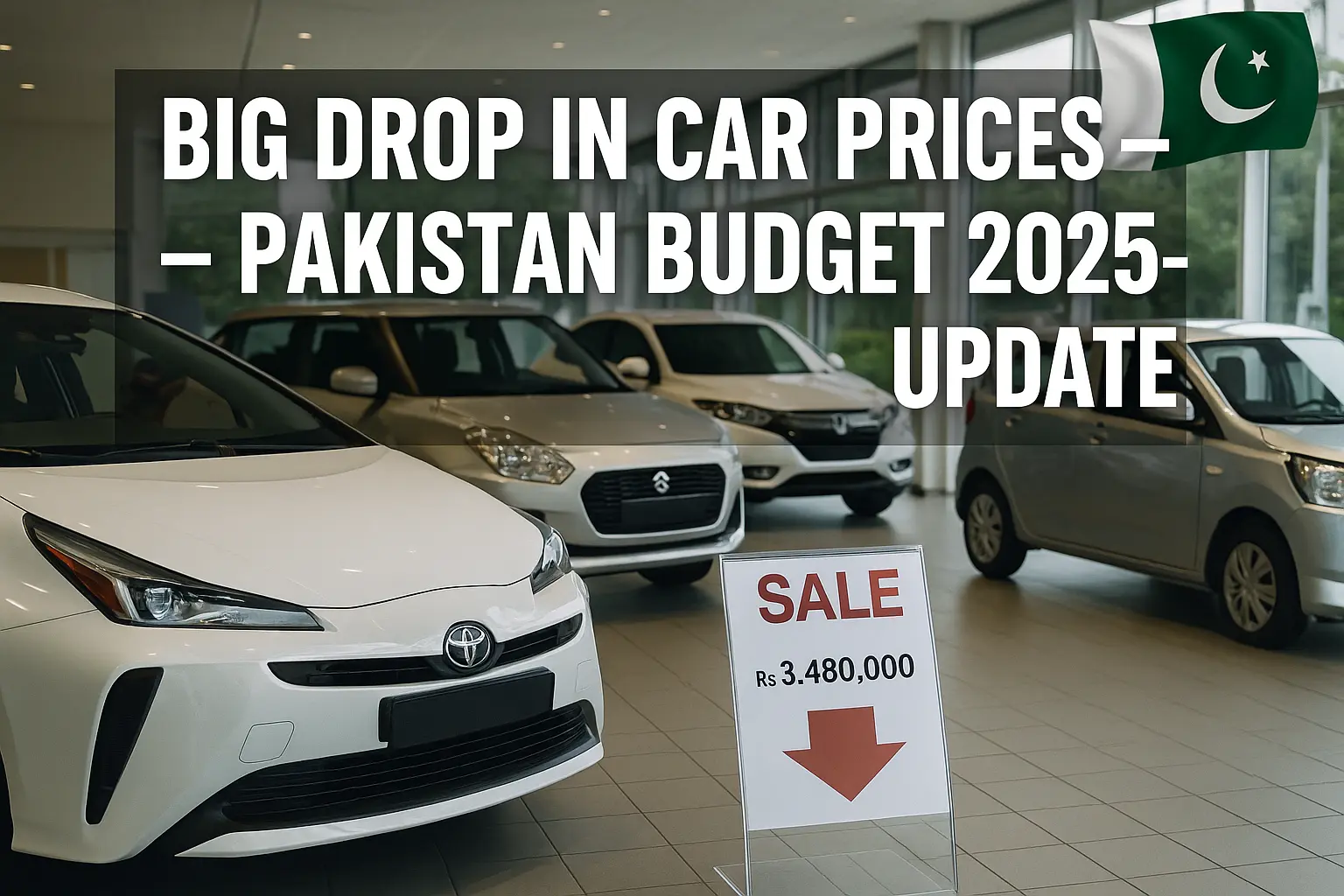 Big Drop in Car Prices Expected in Pakistan — What You Need to Know!