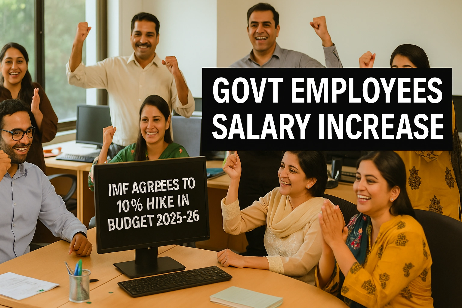 Govt Employees Salary Increase IMF Agrees to 10% Hike in Budget 2025-26