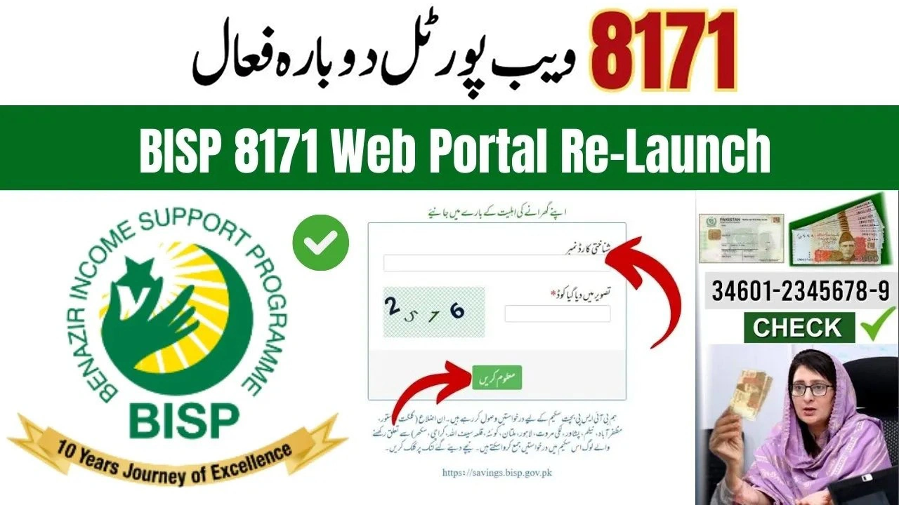 Govt Re-Launches 8171 Portal